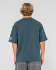 Rusty Mens Jetsetter Short Sleeve T-Shirt - Dark Teal
