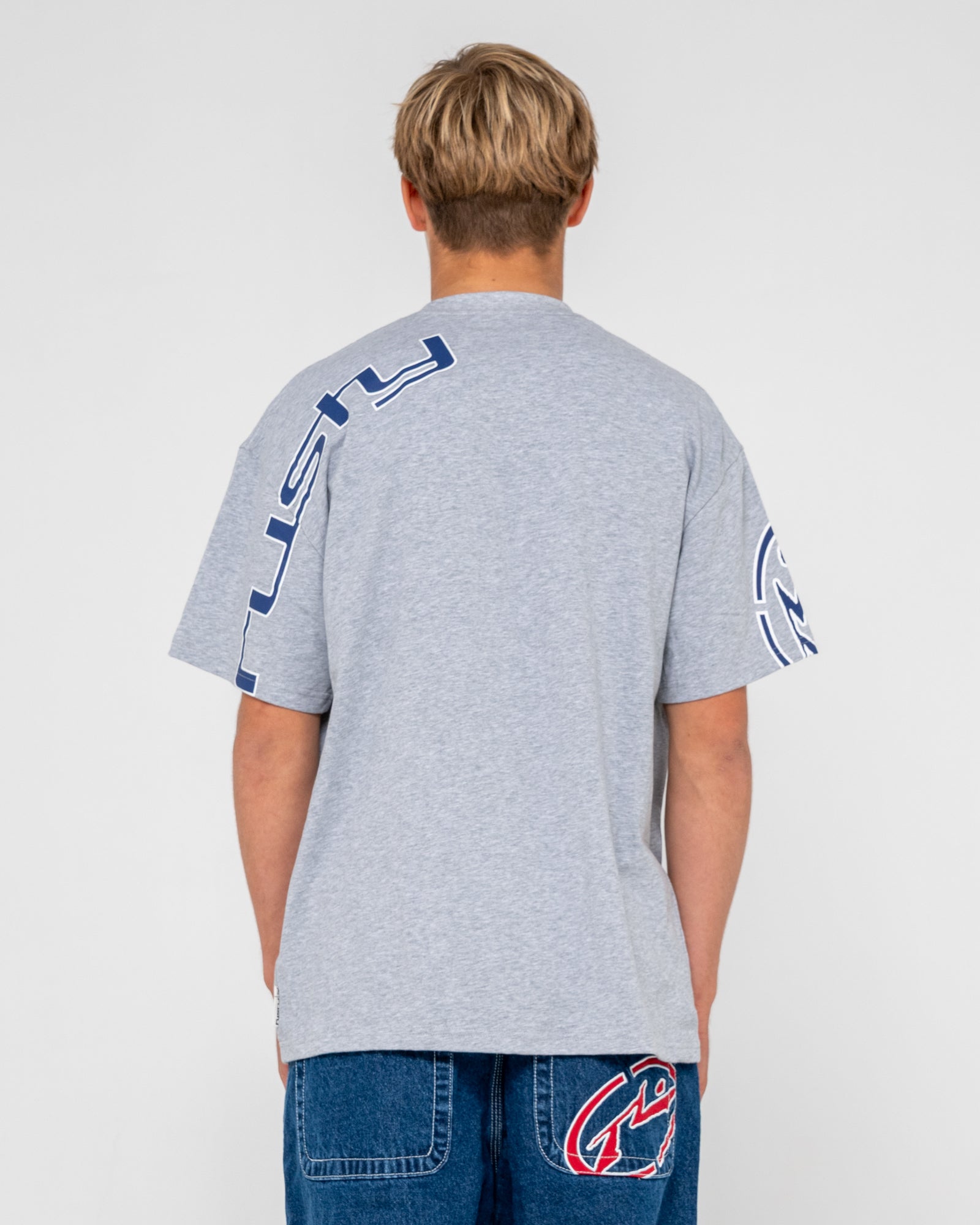 Rusty Mens Glaze-R Short Sleeve T-Shirt - Grey Marle