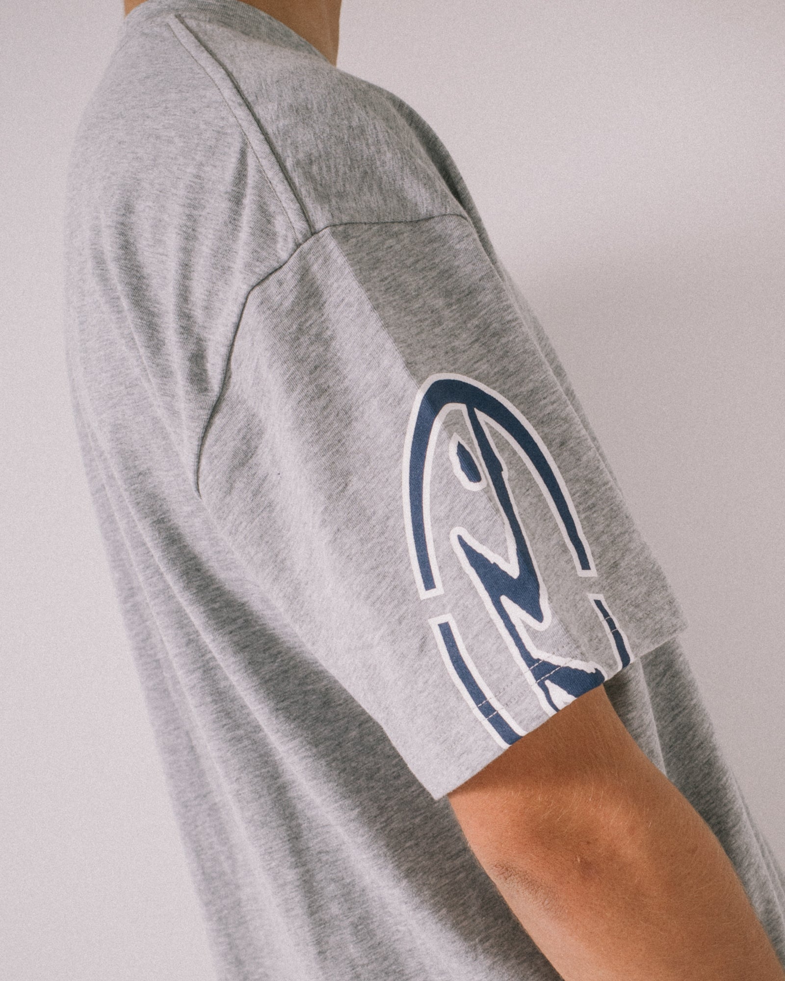 Rusty Mens Glaze-R Short Sleeve T-Shirt - Grey Marle