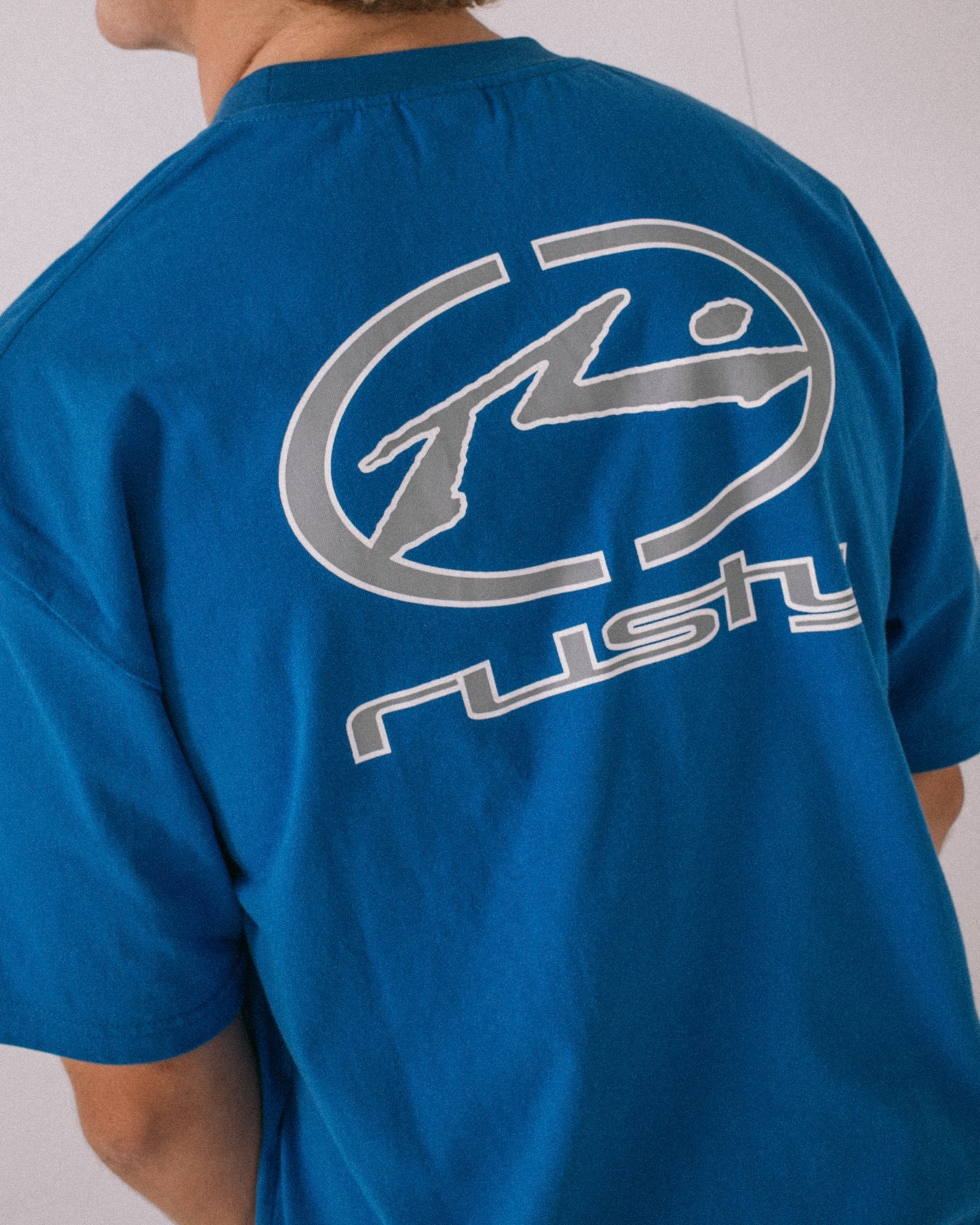 Rusty Mens Turbo Short Sleeve T-Shirt - Royal Blue