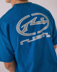 Rusty Mens Turbo Short Sleeve T-Shirt - Royal Blue