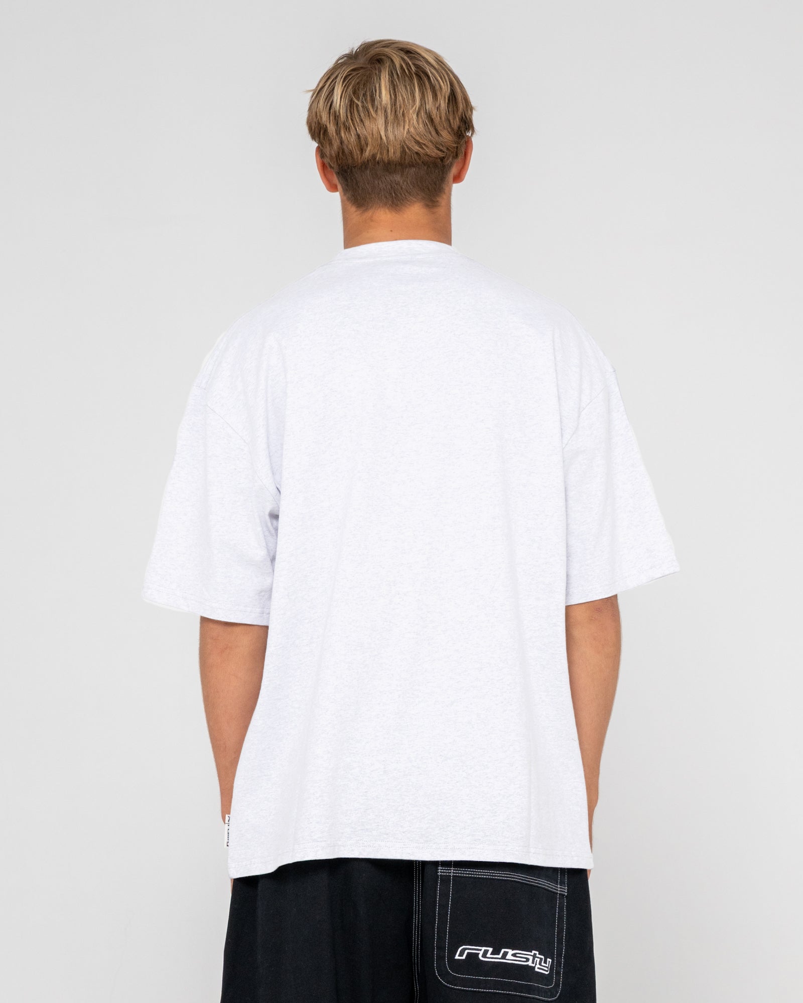 Rusty Mens Dr Dot Short Sleeve T-Shirt - White