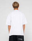 Rusty Mens Dr Dot Short Sleeve T-Shirt - White