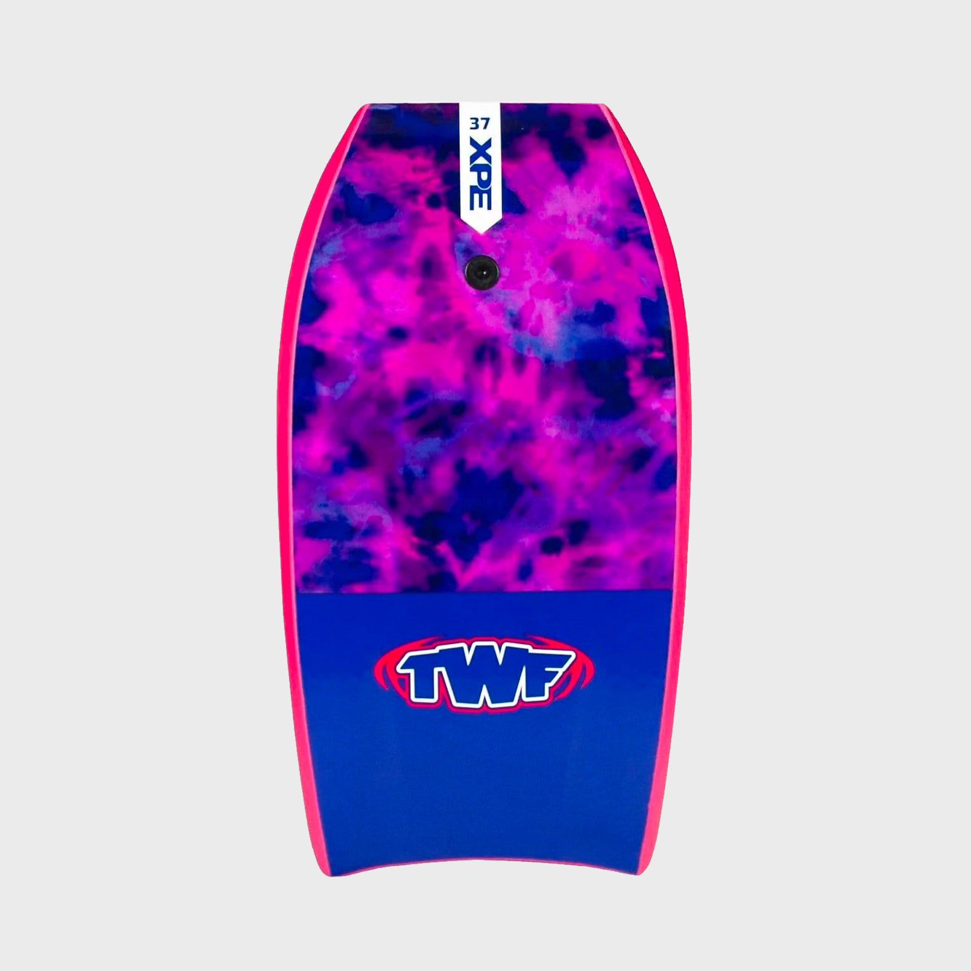 TWF XPE PRO Bodyboard with Leash 33" Purple Tie Dye - 1038-033 - ManGo Surfing