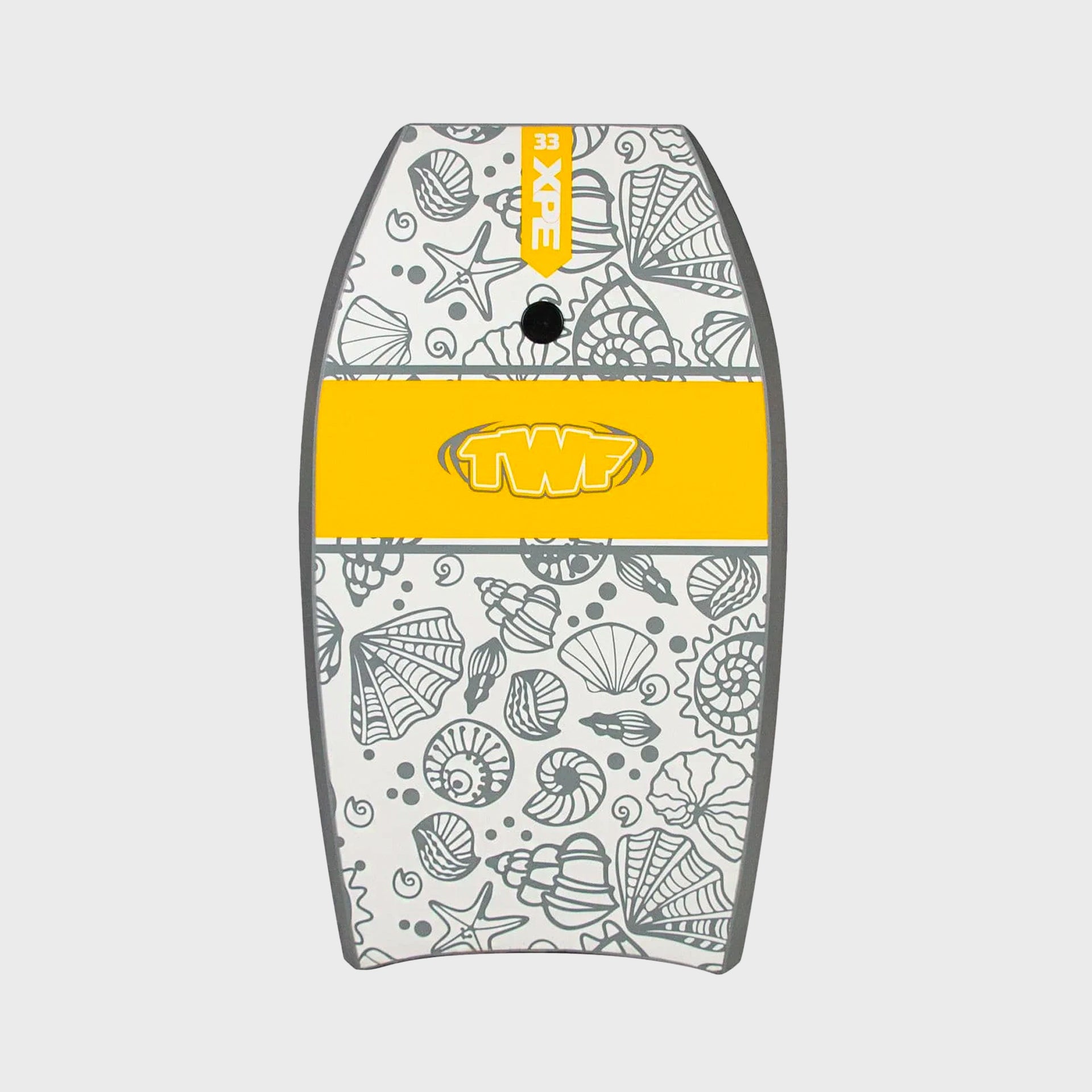 TWF XPE PRO Bodyboard with Leash 33" Seashells - 1038-033 - ManGo Surfing
