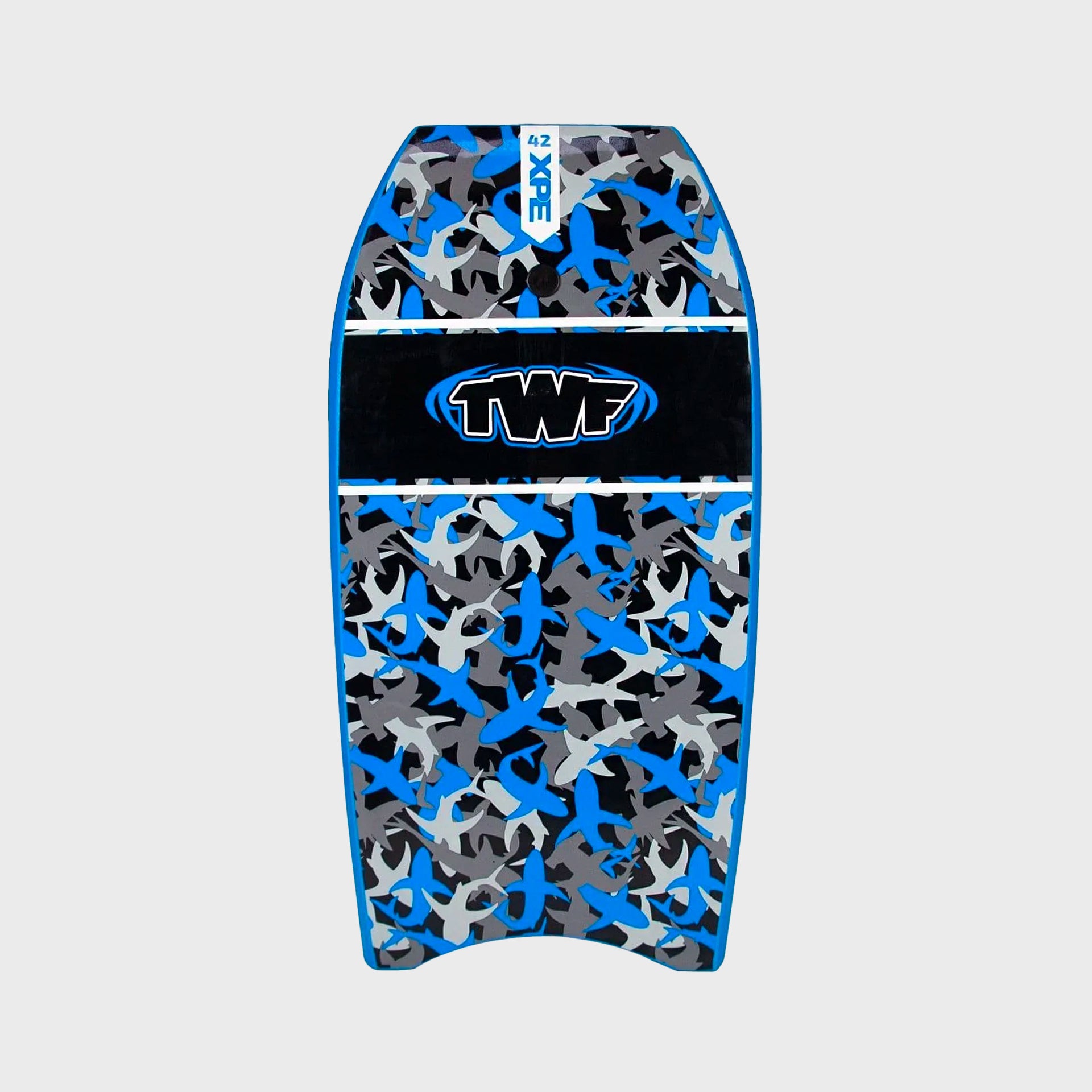 TWF XPE PRO Bodyboard with Leash 33" Sharks - 1038-033 - ManGo Surfing
