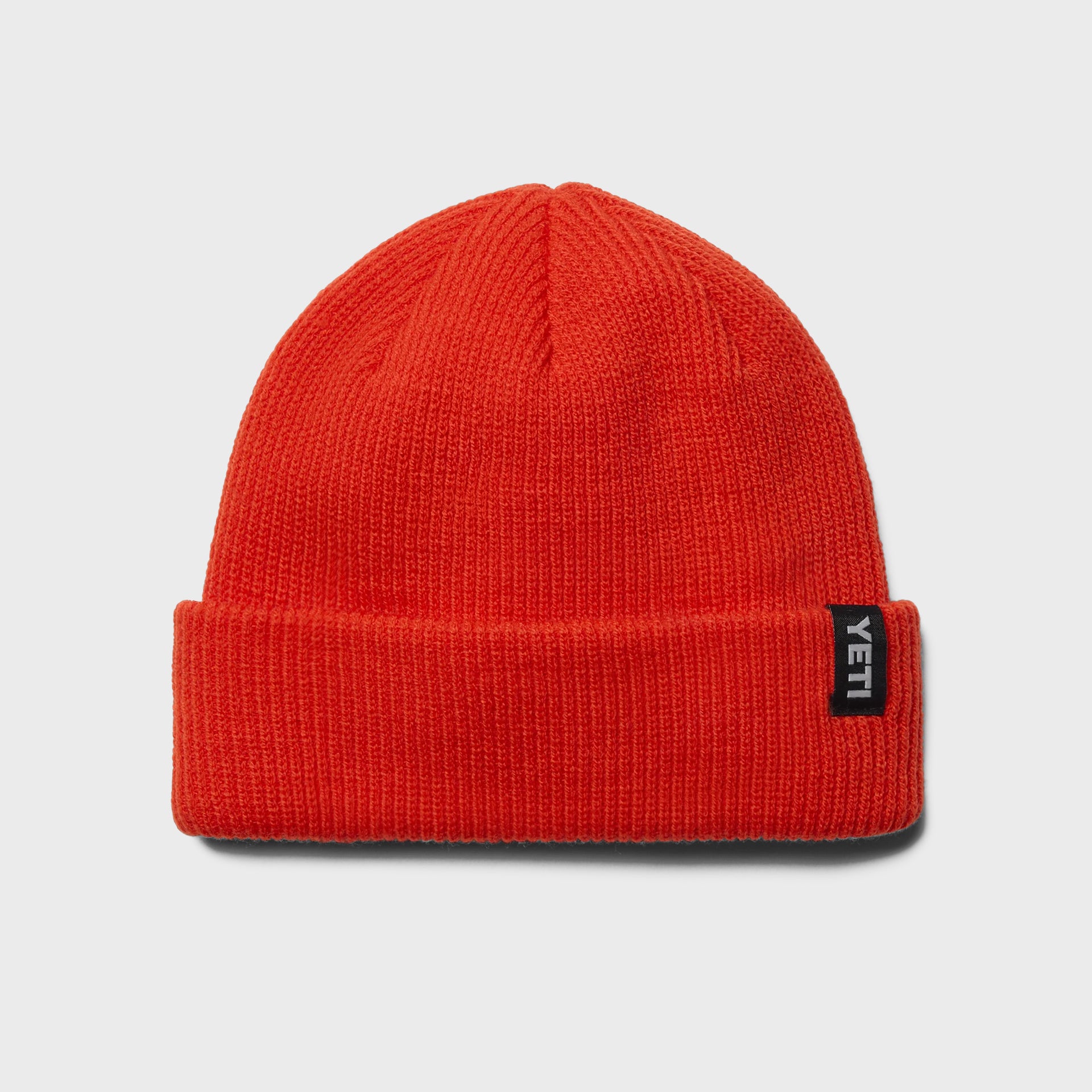 Yeti Badge Beanie Hat - One Size - Orange