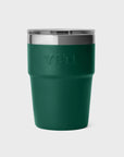 Yeti Rambler 16oz (475 ml) Stackable Cup - Black Forest Green - ManGo Surfing