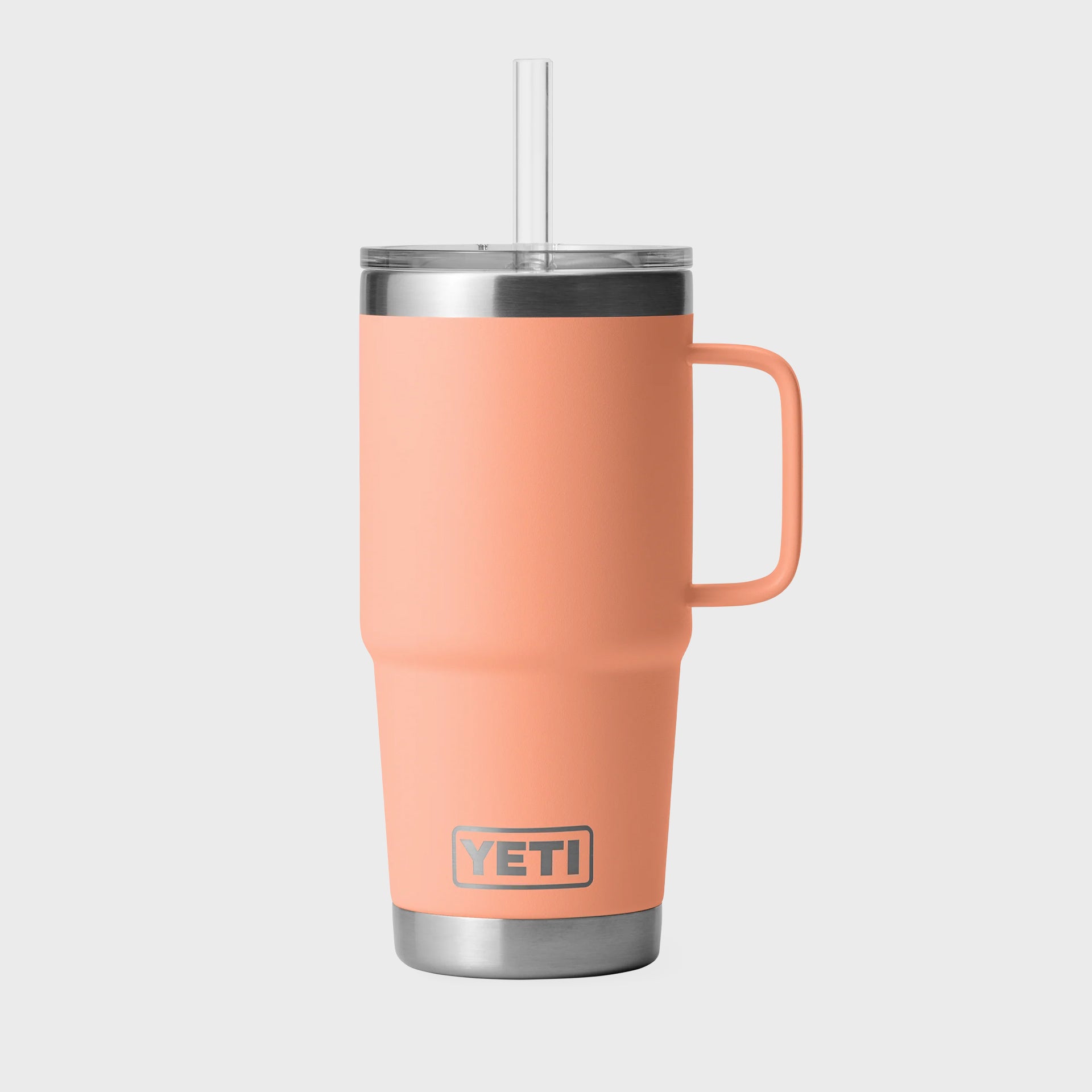 Yeti Rambler 25oz (710 ml) Straw Mug - Lowcountry Peach