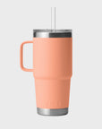 Yeti Rambler 25oz (710 ml) Straw Mug - Lowcountry Peach