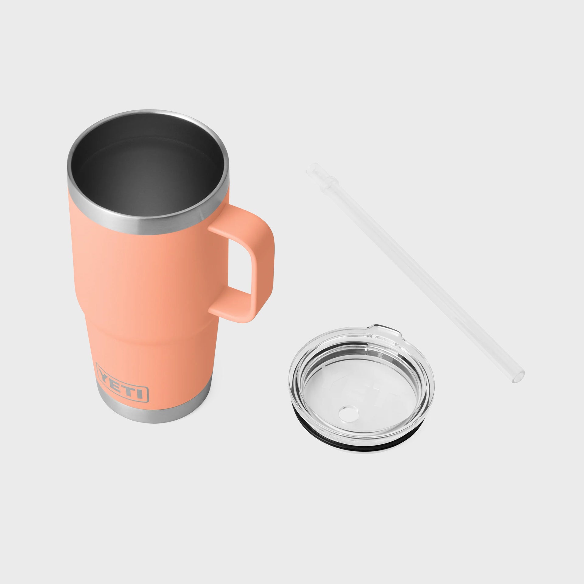 Yeti Rambler 25oz (710 ml) Straw Mug - Lowcountry Peach