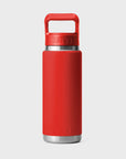 Yeti Rambler 26oz (760 ml) Straw Bottle - Rescue Red - ManGo Surfing