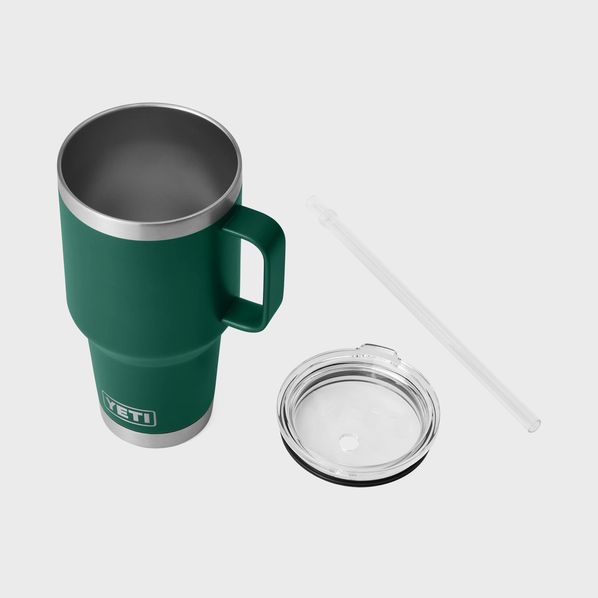 Yeti Rambler 35oz (994 ml) Straw Mug - Black Forest Green - ManGo Surfing