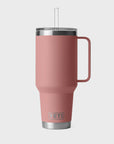 Yeti Rambler 42oz (1242ml) Straw Mug - Sandstone Pink