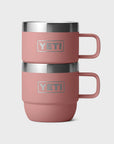 Yeti Rambler 6oz Stackable Espresso Mugs (2 Pack) - Sandstone Pink