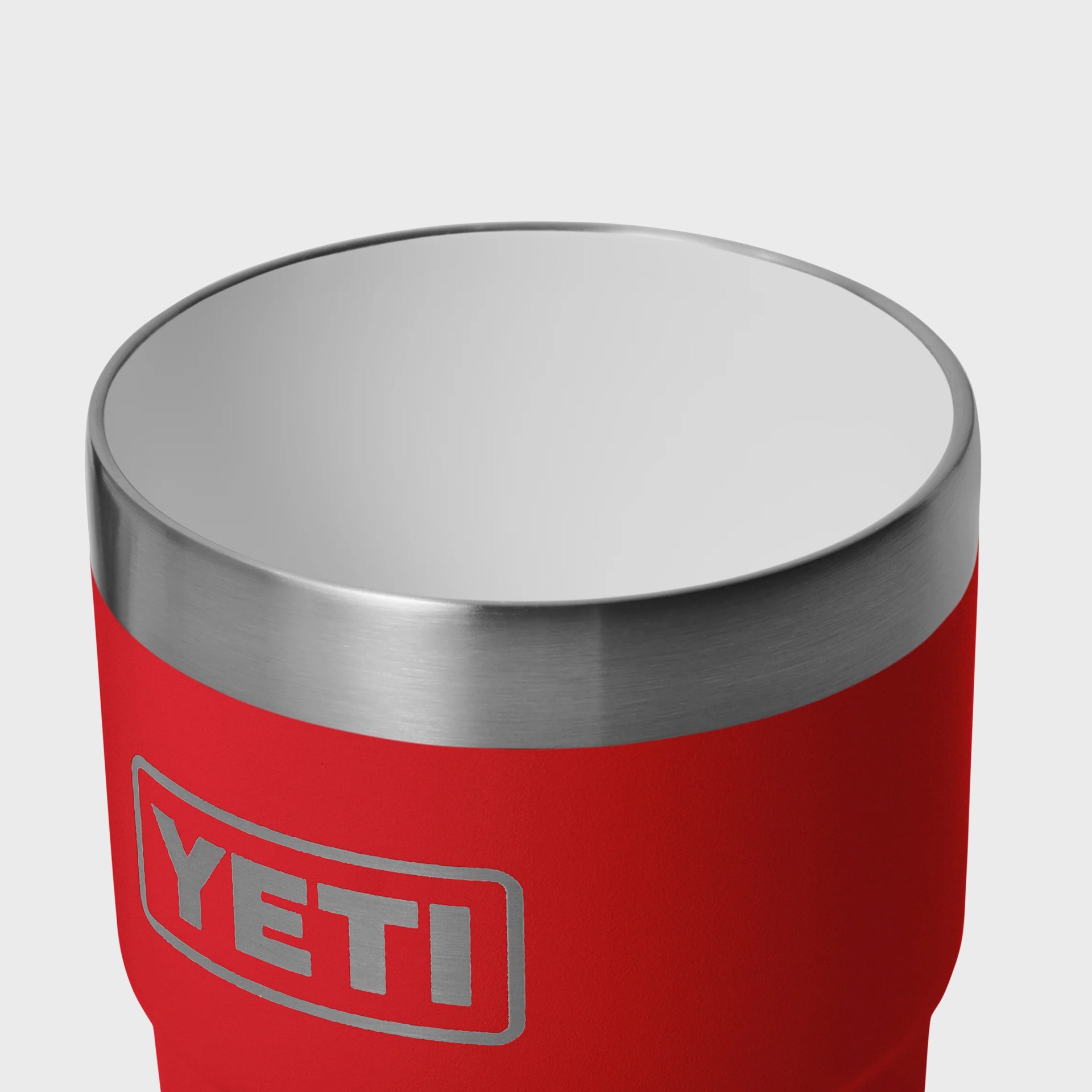 Yeti Rambler 8oz (237 ml) Stackable Cup With DuraSip™ Ceramic Lining - Rescue Red - ManGo Surfing
