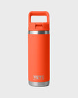 Yeti Rambler 18oz (532 ml) Straw Bottle - Papaya - ManGo Surfing