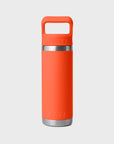 Yeti Rambler 18oz (532 ml) Straw Bottle - Papaya - ManGo Surfing