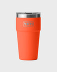 Yeti Rambler 20oz (591 ml) Stackable Cup - Papaya - ManGo Surfing