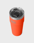 Yeti Rambler 20oz (591 ml) Stackable Cup - Papaya - ManGo Surfing
