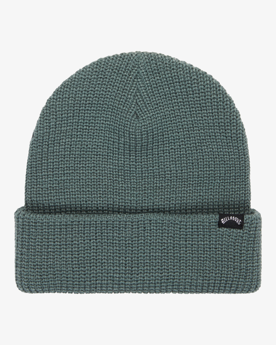 Billabong Mens Arcade Skull Fit Cuffed Beanie Hat - One Size - Grey Green