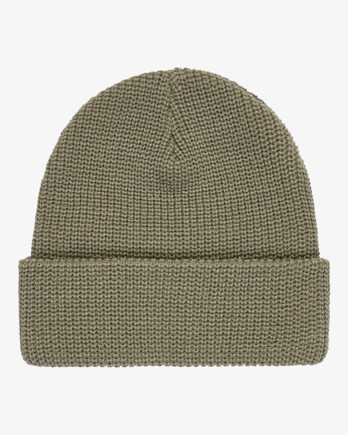 Billabong Mens Arcade Skull Fit Cuffed Beanie Hat - One Size - Military