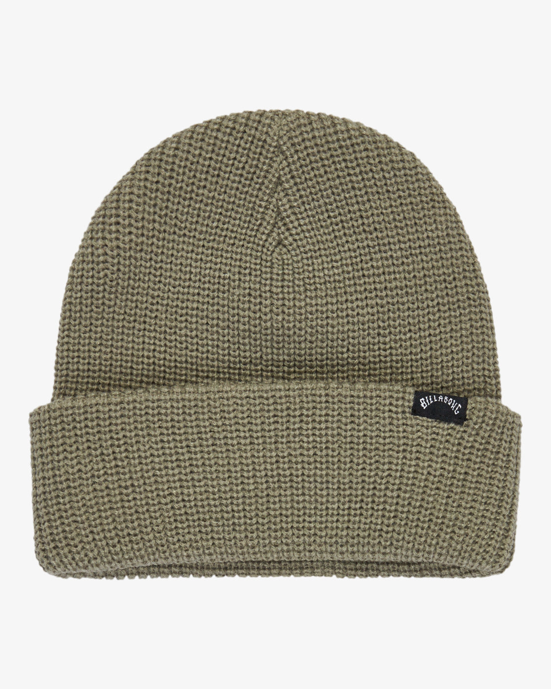 Billabong Mens Arcade Skull Fit Cuffed Beanie Hat - One Size - Military