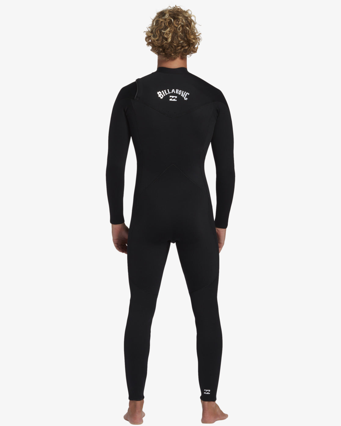 Billabong Mens 3/2mm Foil Chest Zip Wetsuit - Black - ManGo Surfing