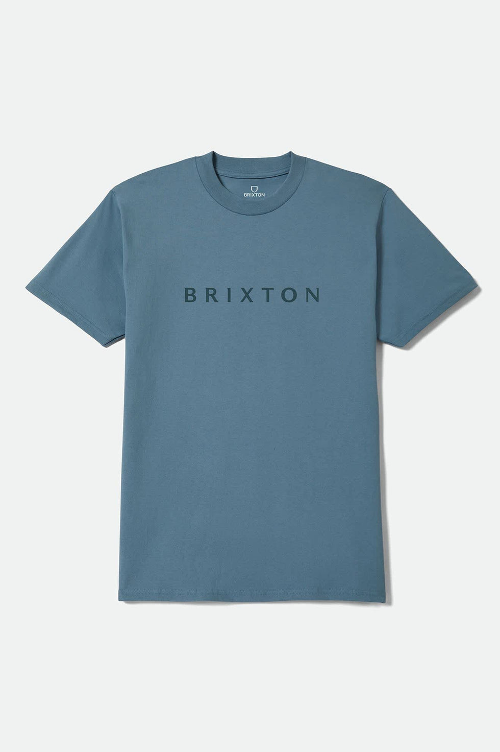 Brixton Alpha Line Standard T-Shirt - Harbor Blue