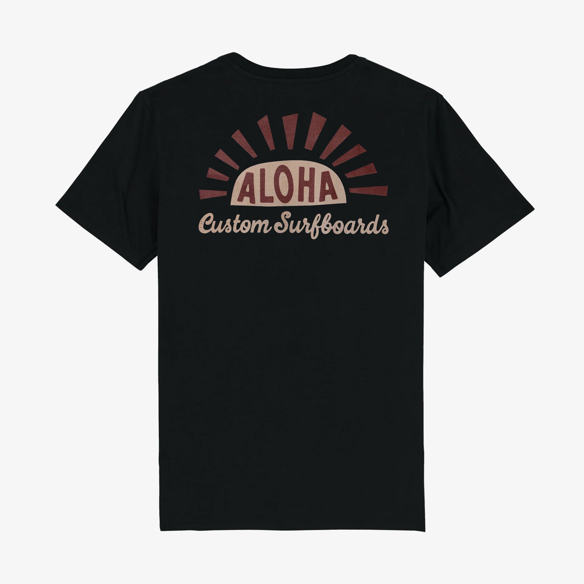 aloha dawny surfing t shirt sunset sunrise custom surfboards