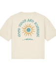 Aloha Womens Good Vibes T-Shirt - Off White