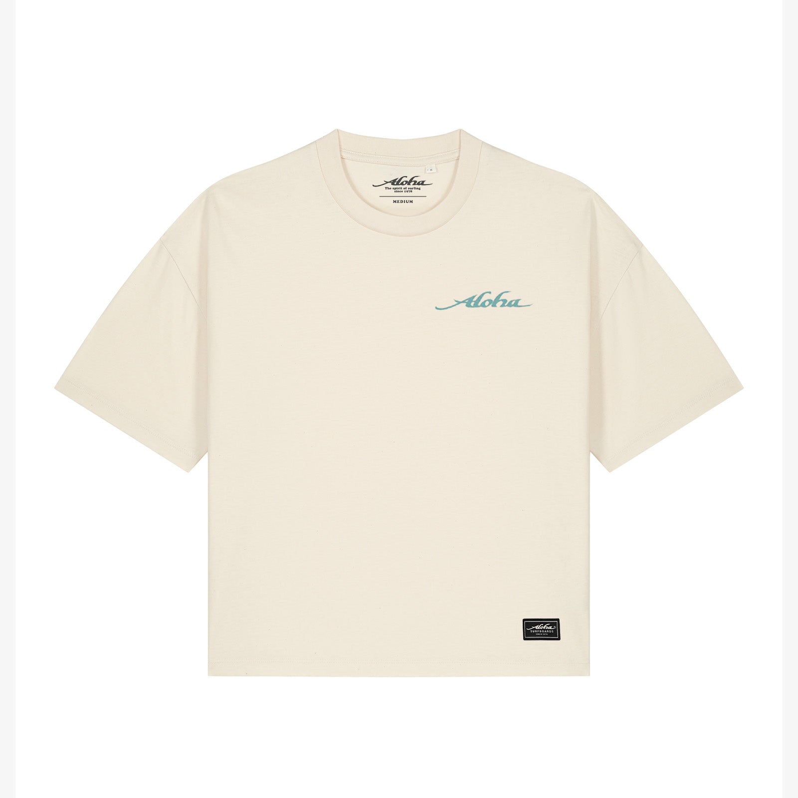 Aloha Womens Good Vibes T-Shirt - Off White