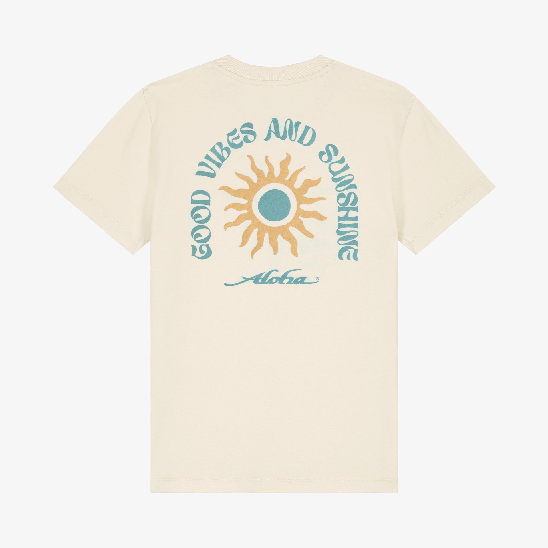 aloha kids good vibes sunshine t shirt happy graphic