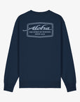 Aloha Custom Surfboards Long Sleeve Crew Sweatshirt - Navy