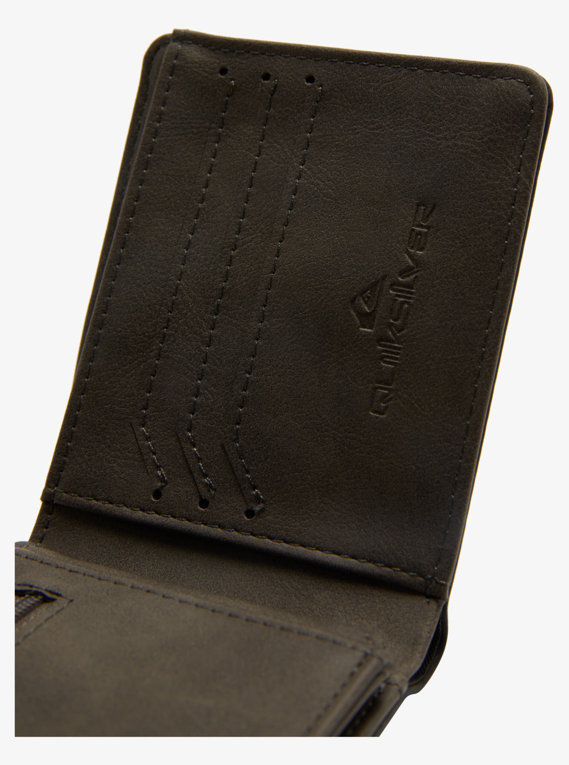 Quiksilver Mens Sea Barker Tri-Fold Wallet - Black