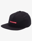 Quiksilver Mens DNA Clicked Unstructured Cap - One Size - Black