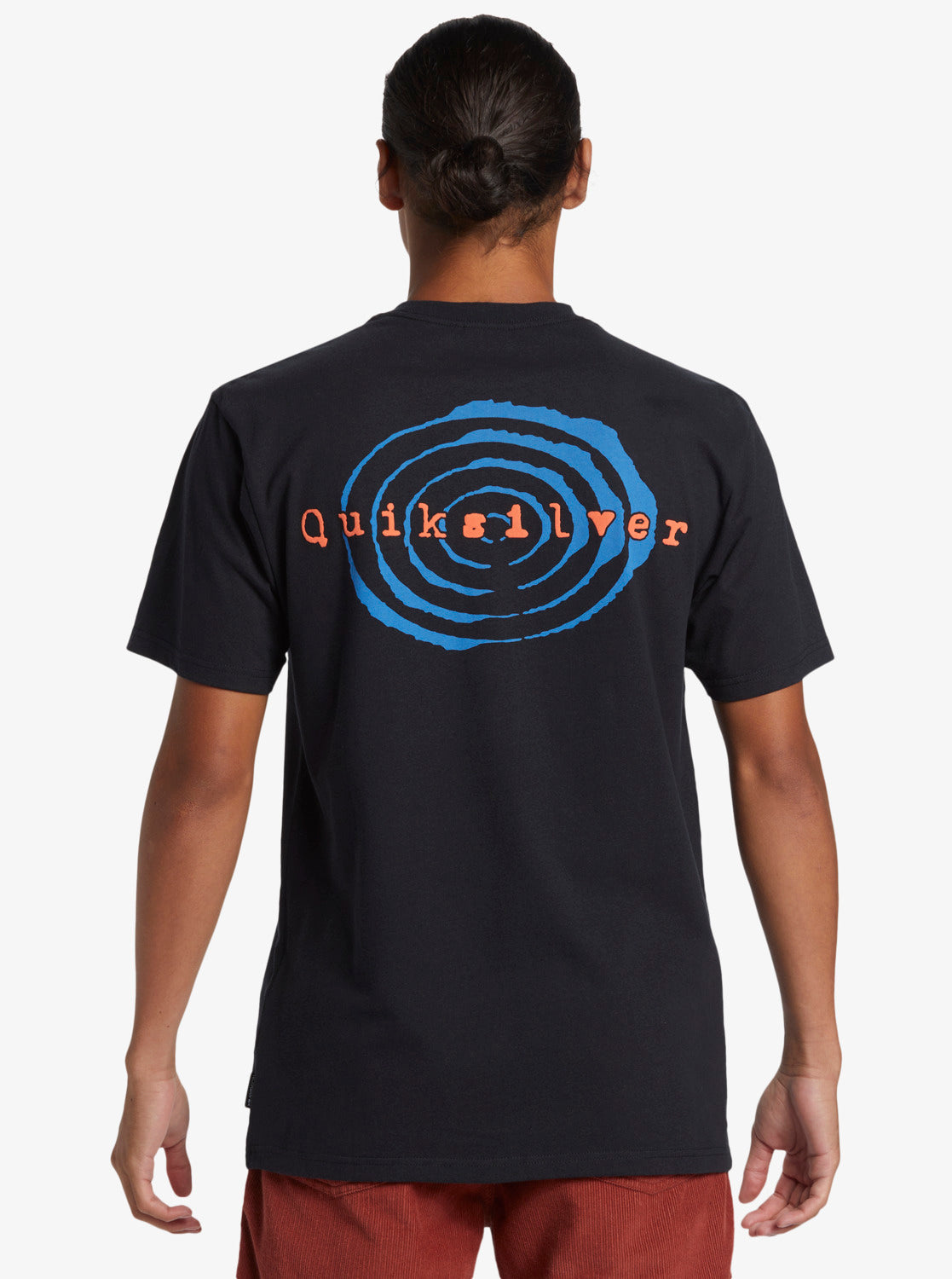 Quiksilver Mens Vortex T-Shirt - Black