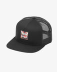 RVCA Mens VA ATW Print Trucker Cap - One Size - Black Floral