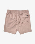 RVCA Mens Escape Elastic Waist Walkshorts - Pale Mauve