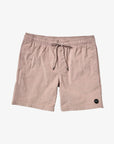 RVCA Mens Escape Elastic Waist Walkshorts - Pale Mauve