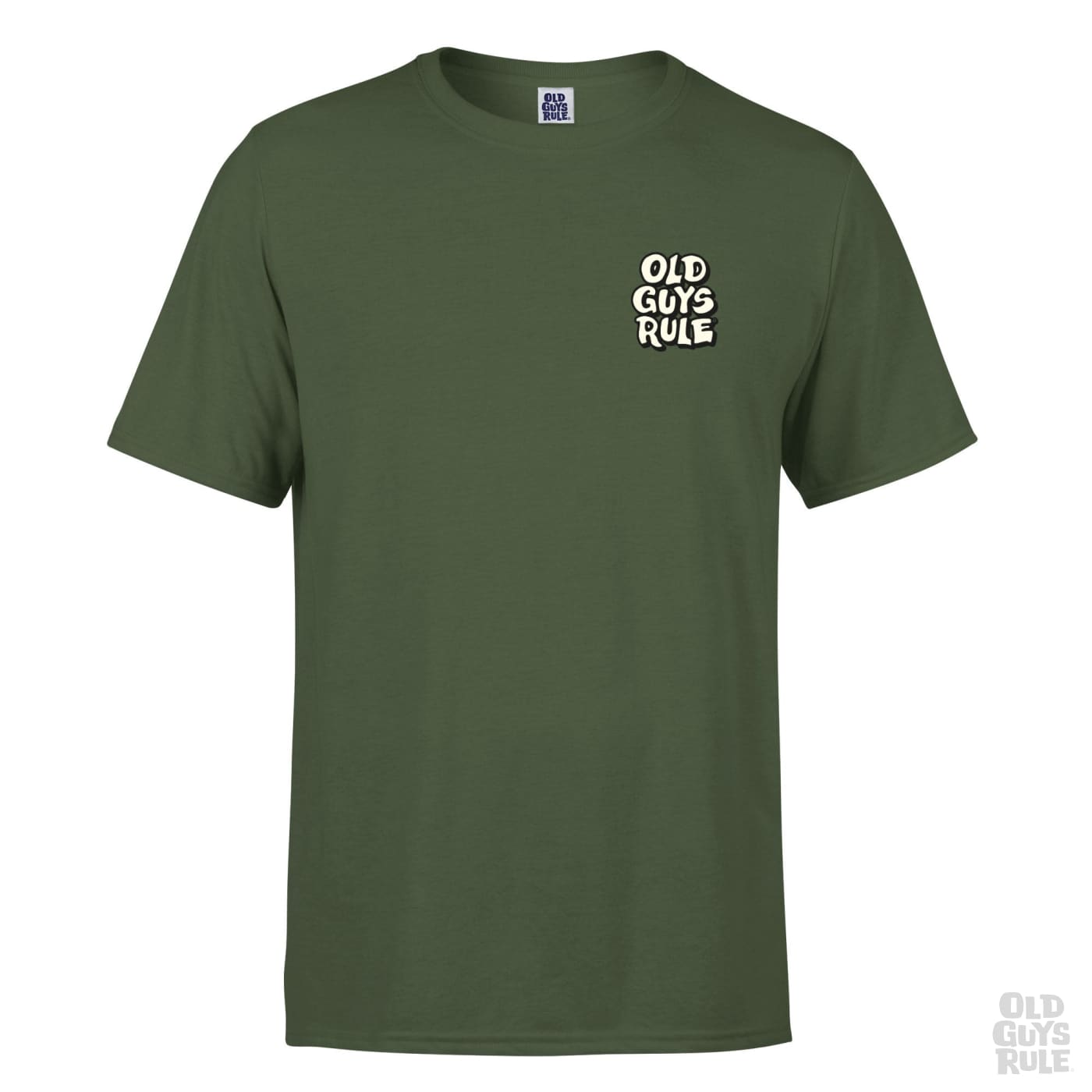 Old Guys Rule &#39;Bigger Fish II&#39; T-Shirt - Military Green