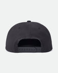 Brixton Oath III Snapback Cap - Black/Black/Black