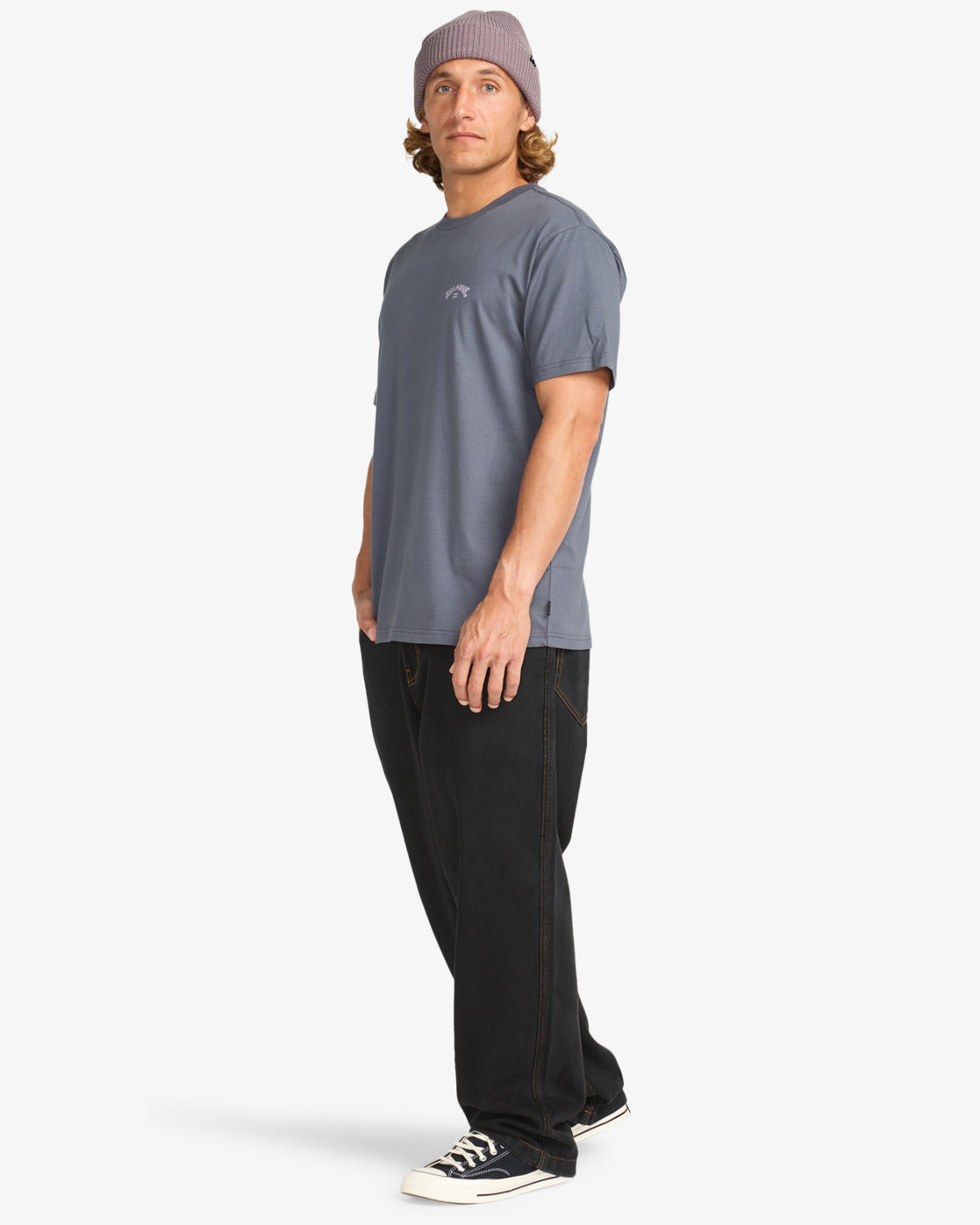 Billabong Mens Arch Wave T-Shirt - Ombre Blue