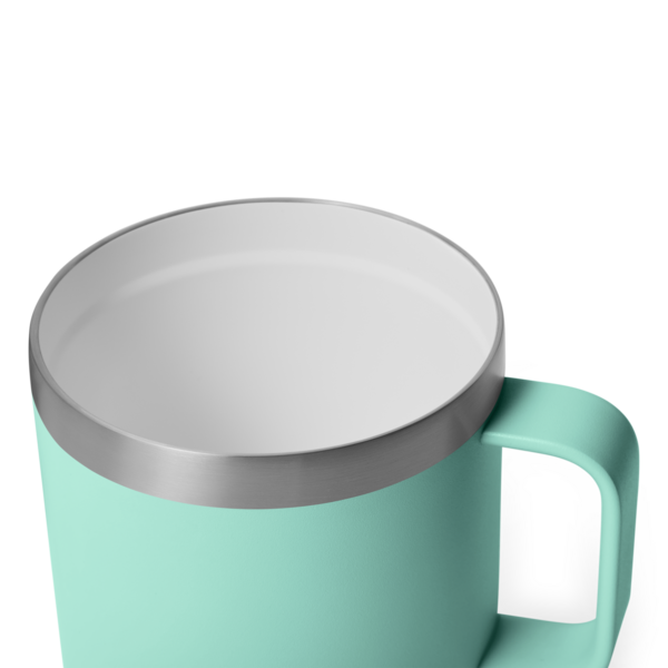 Yeti Rambler 14oz (414 ml) Stackable Mug With DuraSip™ Ceramic Lining - Seafoam - ManGo Surfing