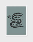 Deus Snake Poster Print - A3