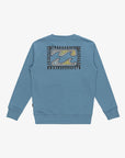 Billabong Boys Foundation Sweatshirt (8-16 Yrs) - Glacier Blue