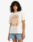 Billabong Womens Waves Of Change T-Shirt - Salt Crystal