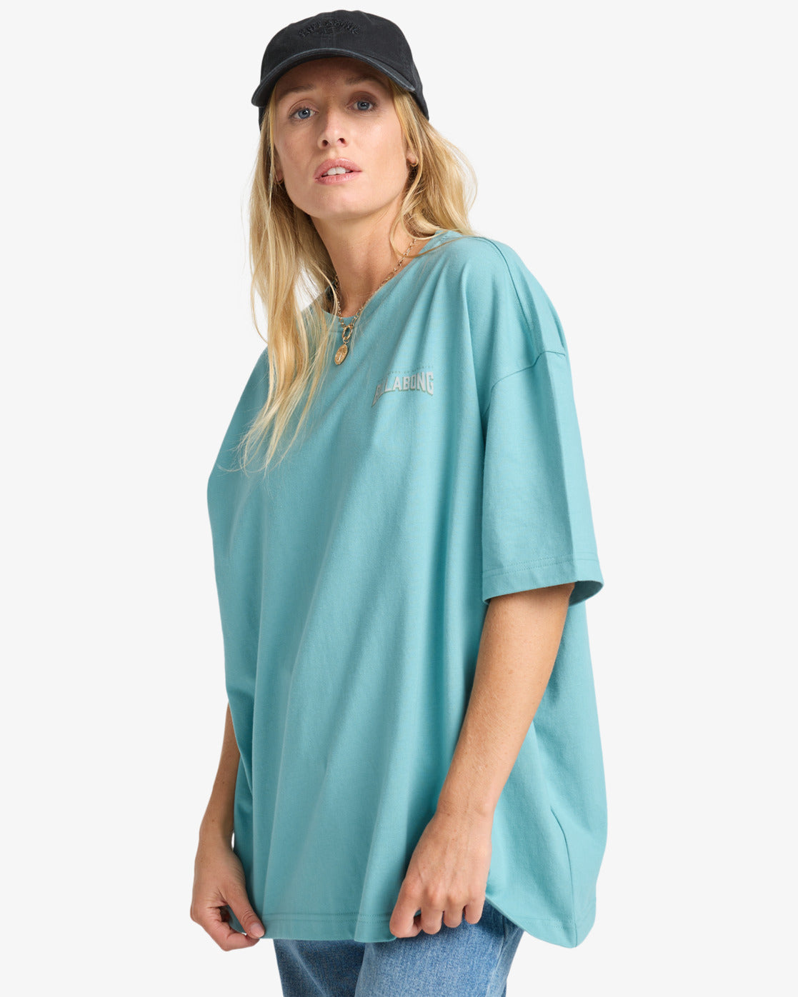 Billabong Womens Reach For Sunshine T-Shirt - Misty Blue