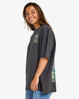 Billabong Womens Daydream Away T-Shirt - Off Black - ManGo Surfing