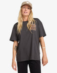 Billabong Womens Always Looking T-Shirt - Off Black